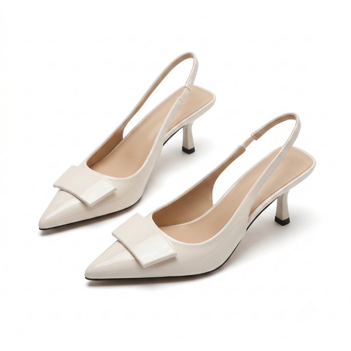 Hannah | Escarpins à Talons Kitten Slingback