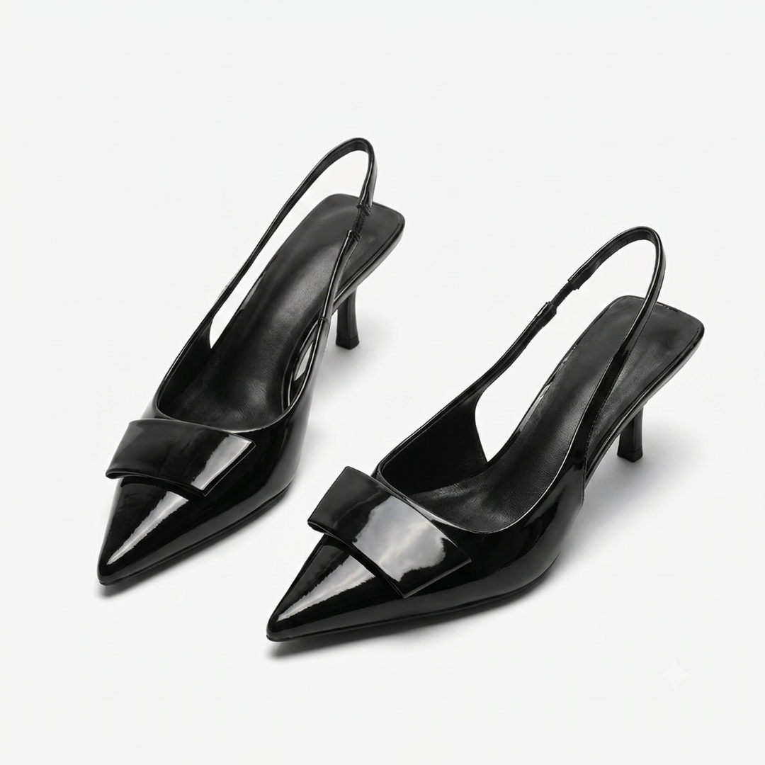 Hannah | Escarpins à Talons Kitten Slingback