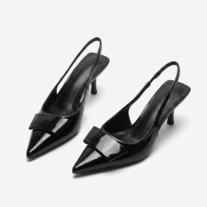 Hannah | Escarpins à Talons Kitten Slingback