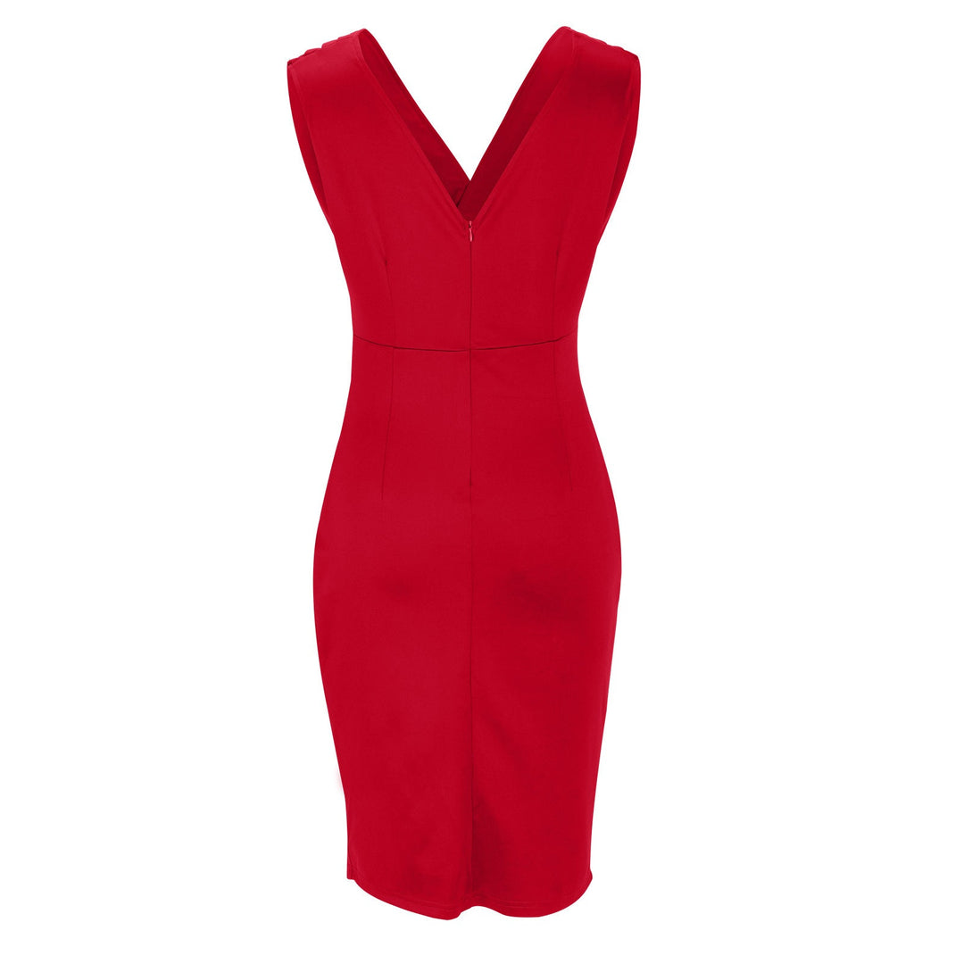 Adrienne™ — Robe Drapée Élégante à Silhouette Sculptante
