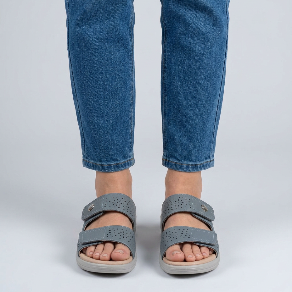Licia - Ciabatta confortable femme