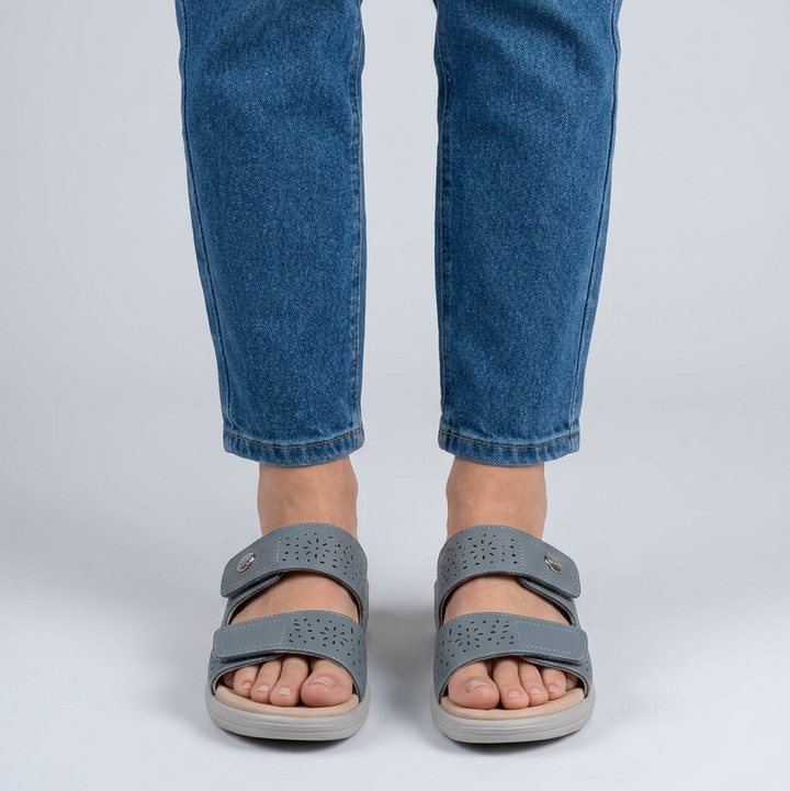 Licia - Ciabatta confortable femme