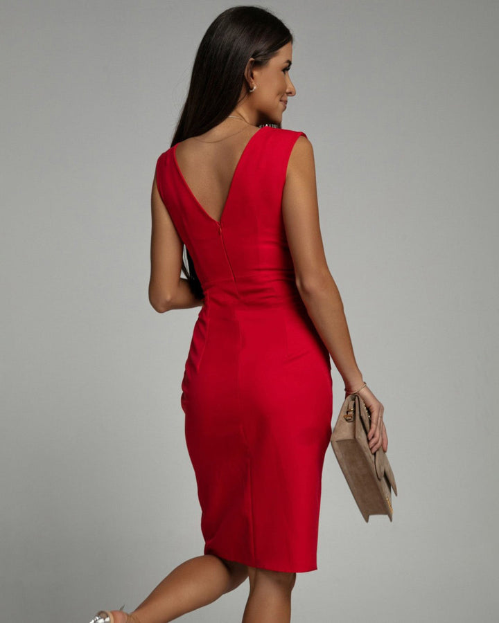 Adrienne™ — Robe Drapée Élégante à Silhouette Sculptante