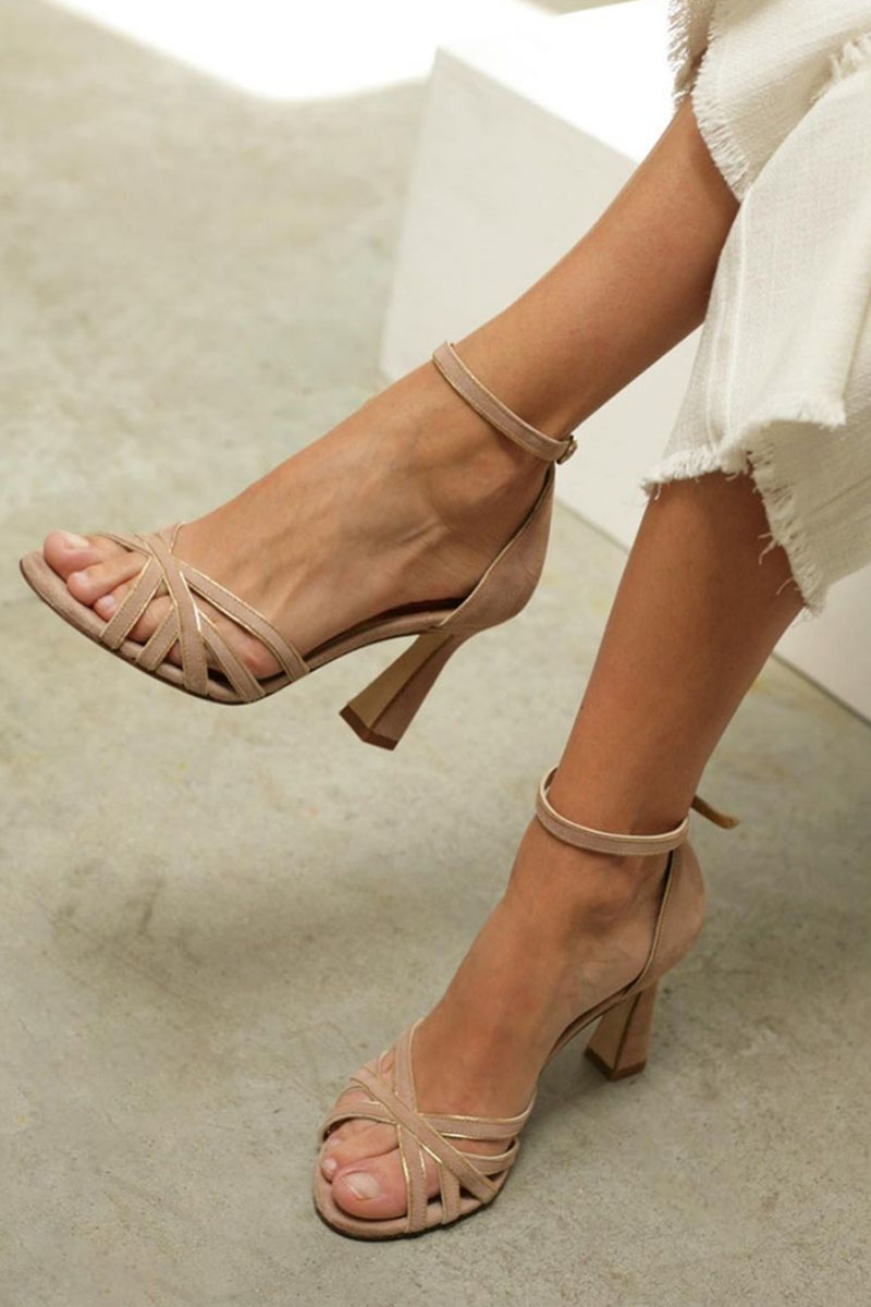 Janet | Talons Aiguille Patchwork Slim