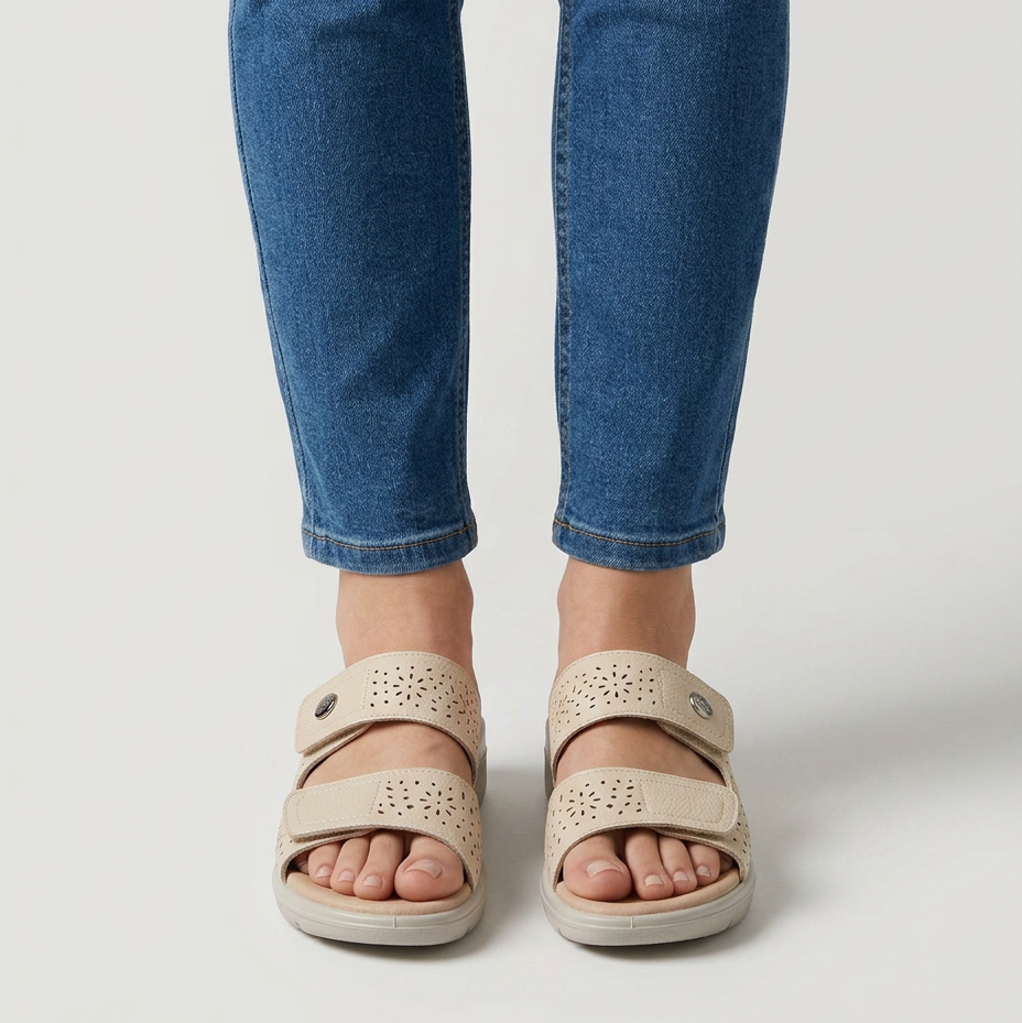 Licia - Ciabatta confortable femme