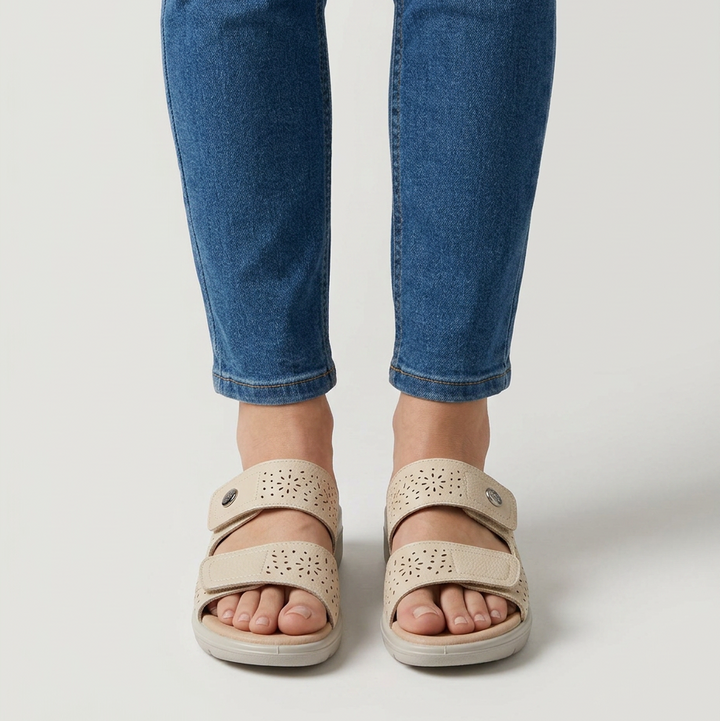 Licia - Ciabatta confortable femme