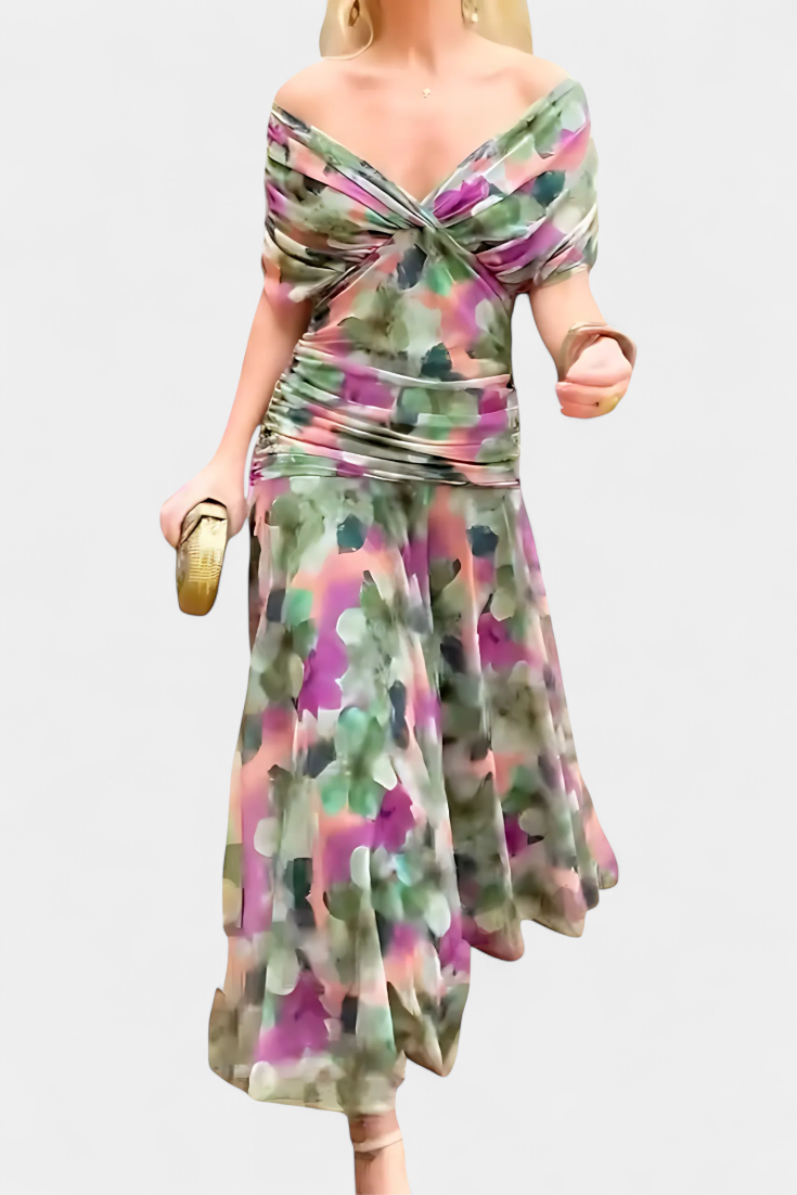 Alizée™ — Robe Fleurie à Légèreté Éthérée