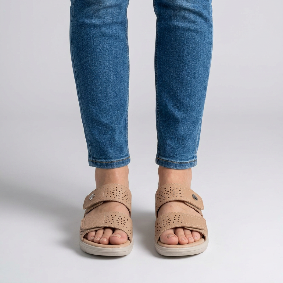 Licia - Ciabatta confortable femme