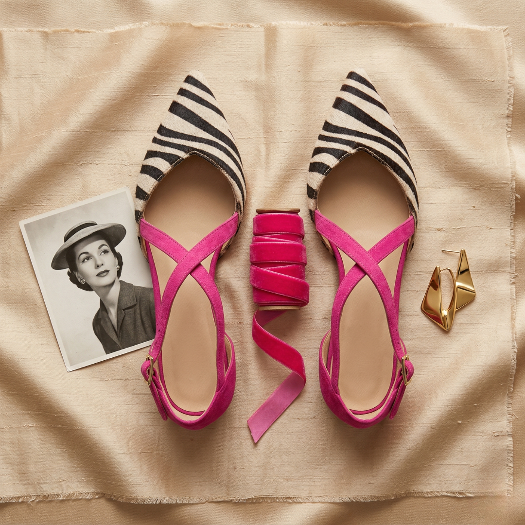 Fern - Ballerines avec Sangles
