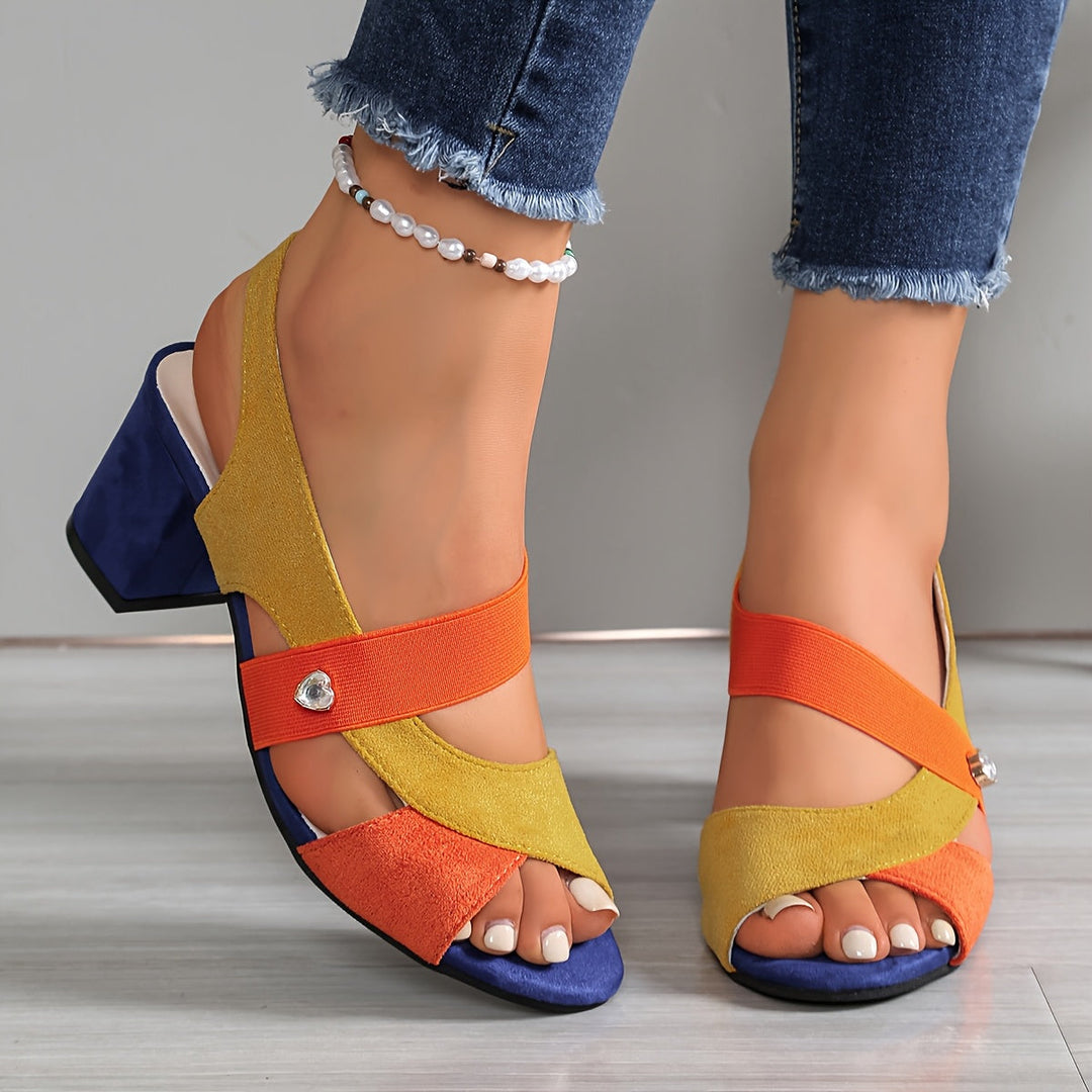 Lucia™ | Talons Blocs Orthopédiques Confort