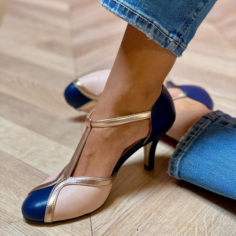 Susan | Talons T-Strap Confort Toute la Journée