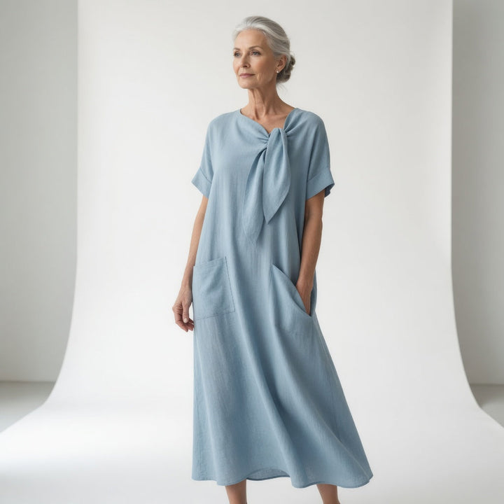 Mireille™ — Robe d'été en coton léger et fluide