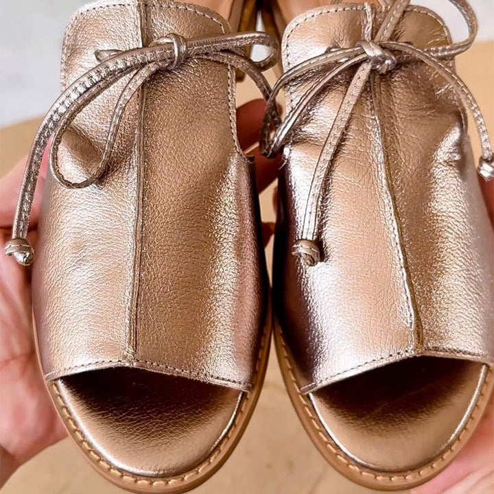 Zofia | Lilliana – Sandales En Cuir Avec Brides