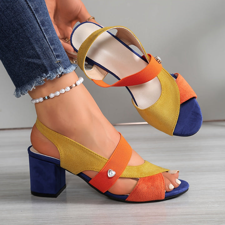 Lucia™ | Talons Blocs Orthopédiques Confort