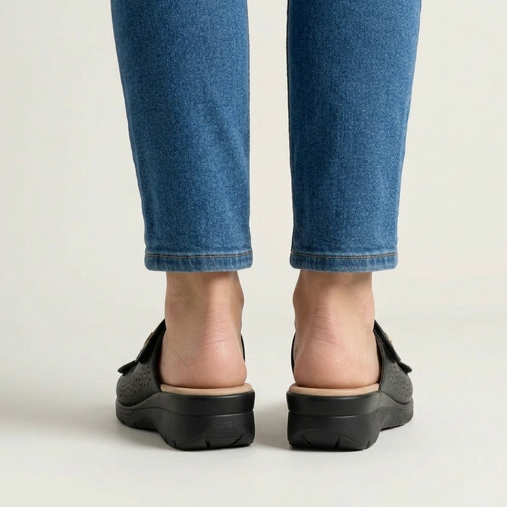 Licia - Ciabatta confortable femme