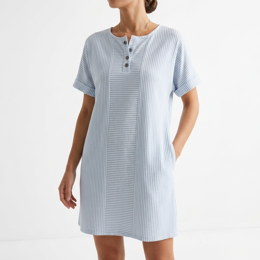 Auréssia™ — Robe Chemise Légère pour un Confort Quotidien
