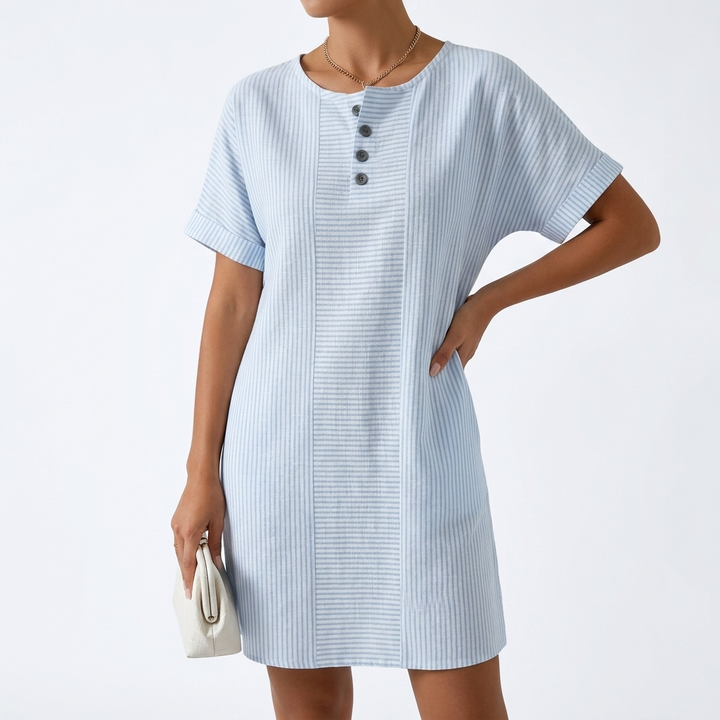 Auréssia™ — Robe Chemise Légère pour un Confort Quotidien