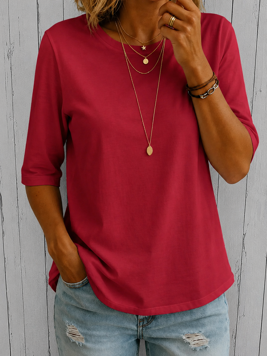 Calvera | T-shirt de confort (réapprovisionné)
