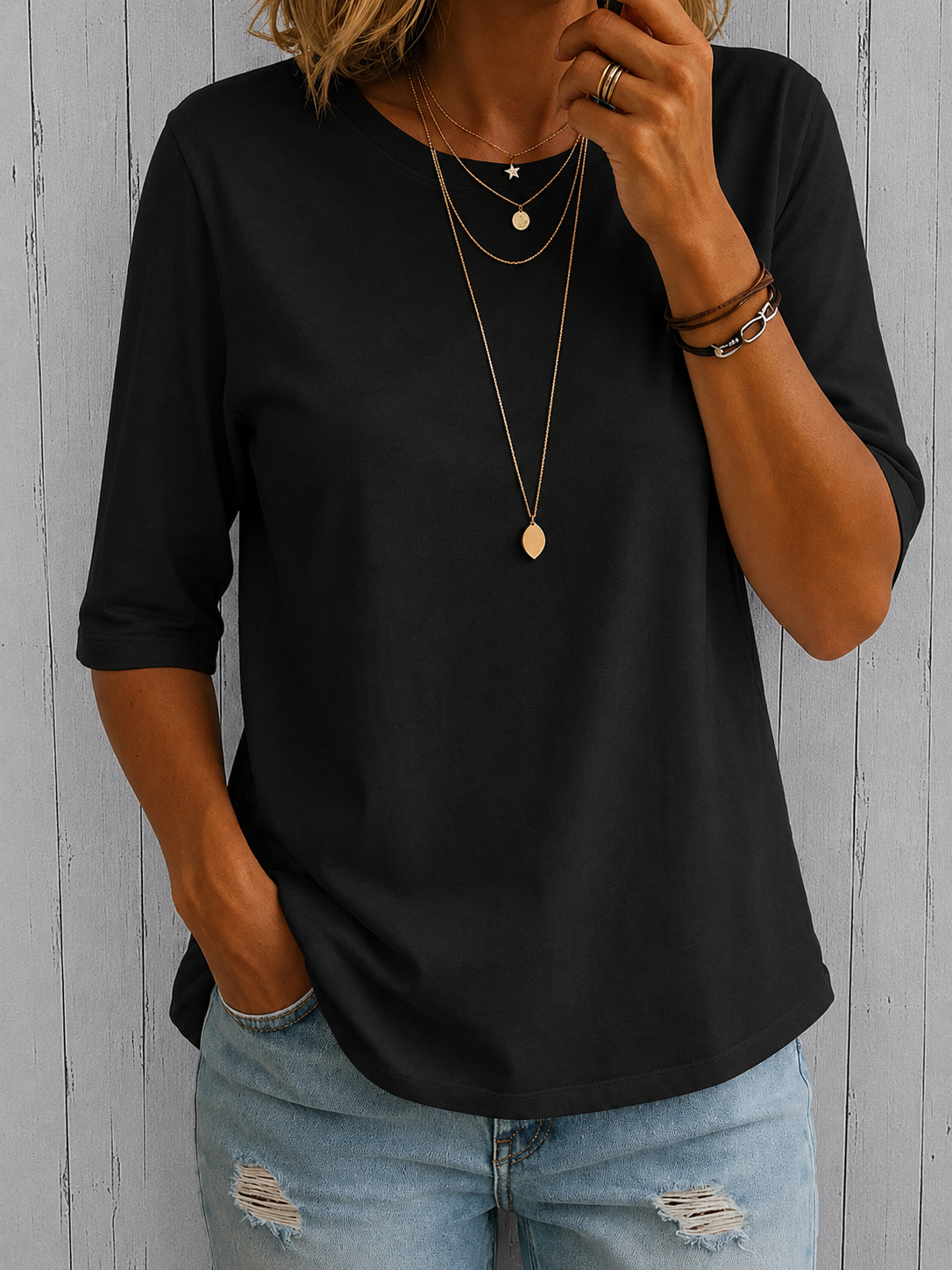 Calvera | T-shirt de confort (réapprovisionné)