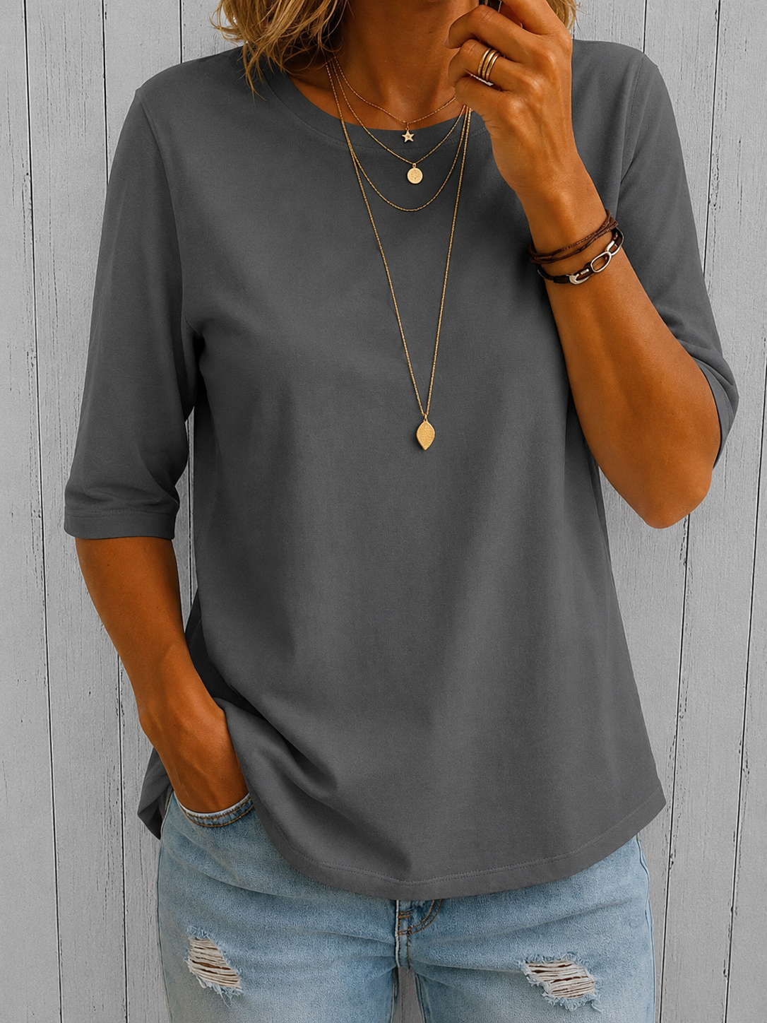 Calvera | T-shirt de confort (réapprovisionné)