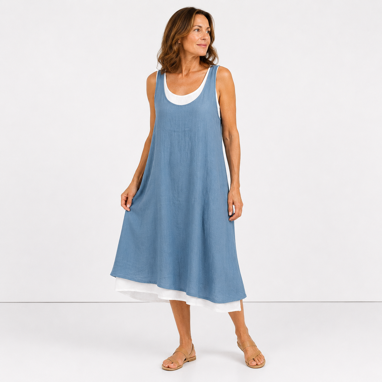 Emma - Robe deux pièces décontractée