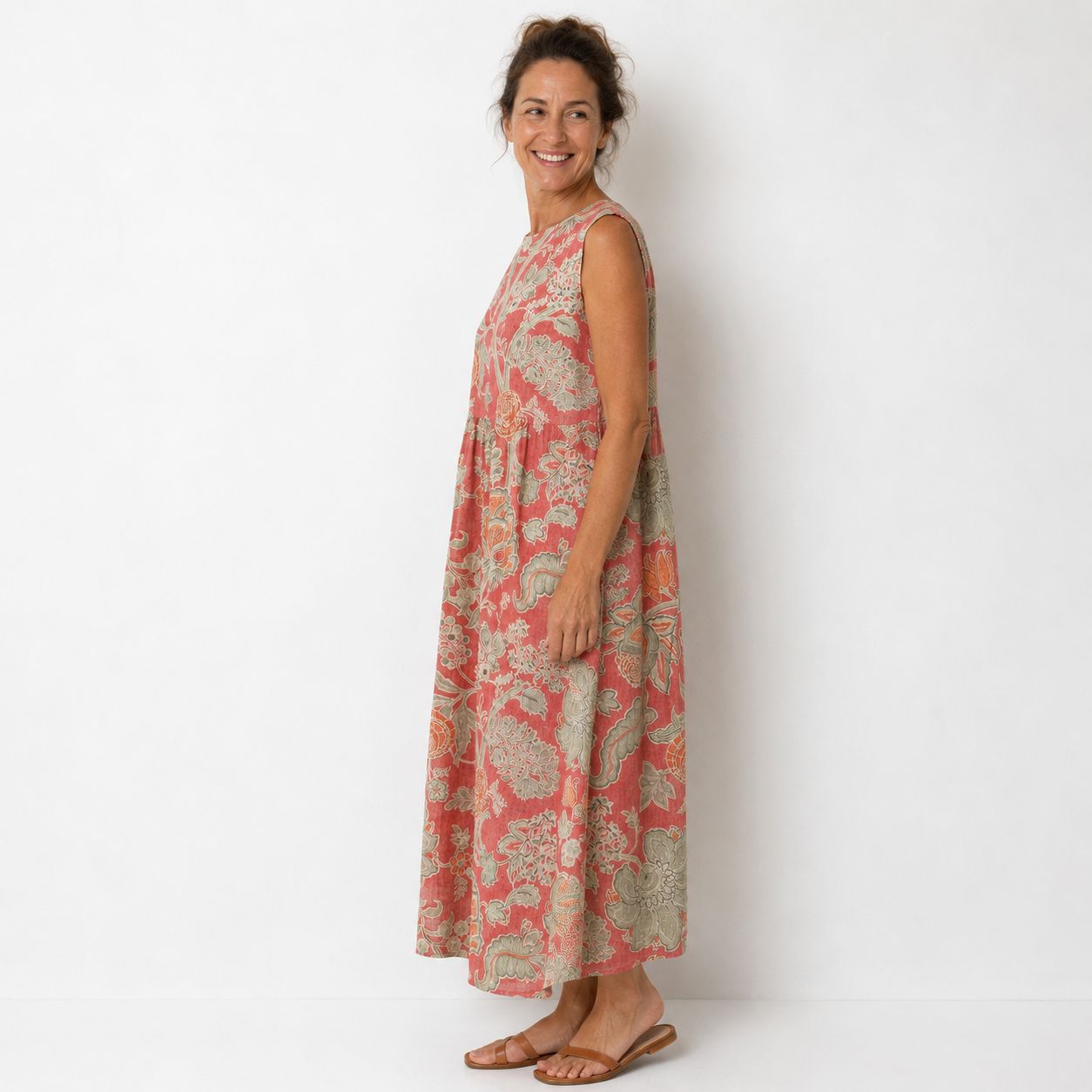 Béatrice - Robe midi florale
