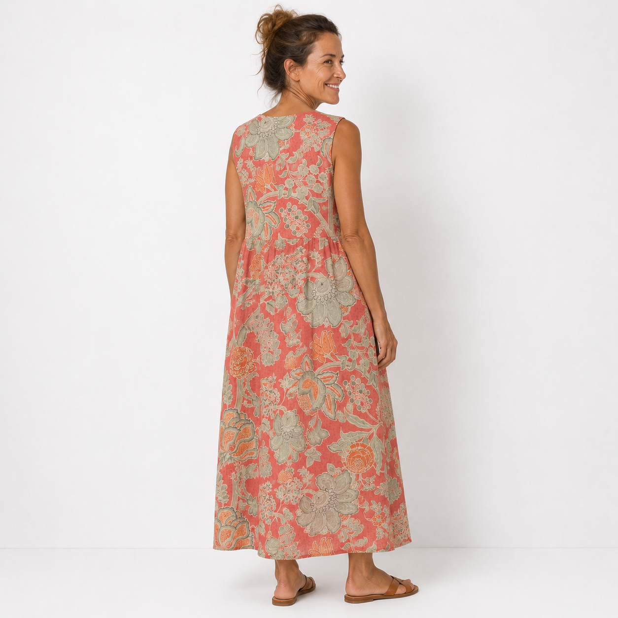 Béatrice - Robe midi florale