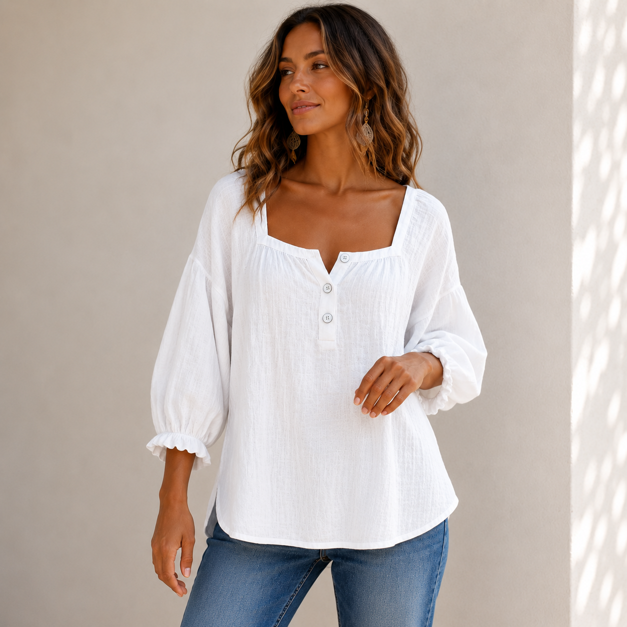 Fabienne - Blouse décontractée