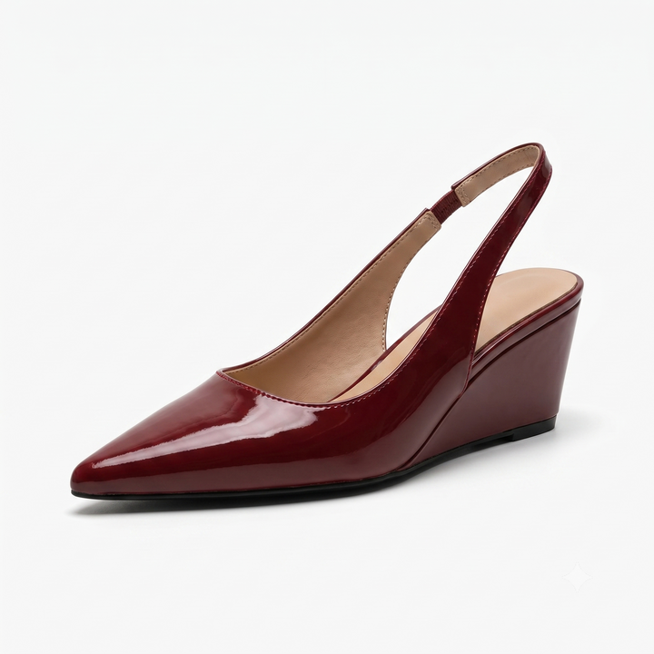 Elena | Talons Wedge à Bride Élégants
