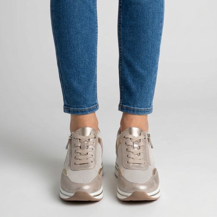 Lori - Chaussure confortable Femme avec compensée