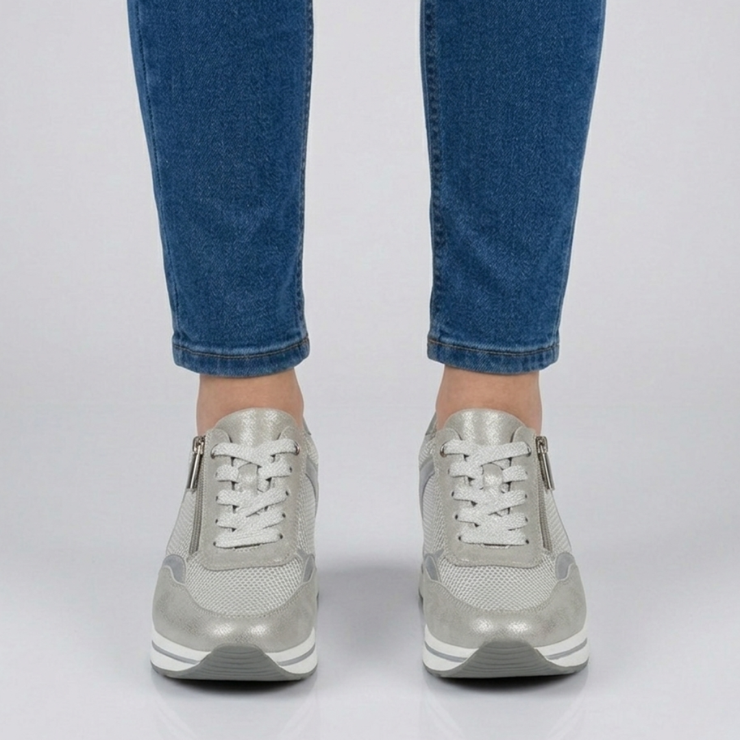 Lori - Chaussure confortable Femme avec compensée