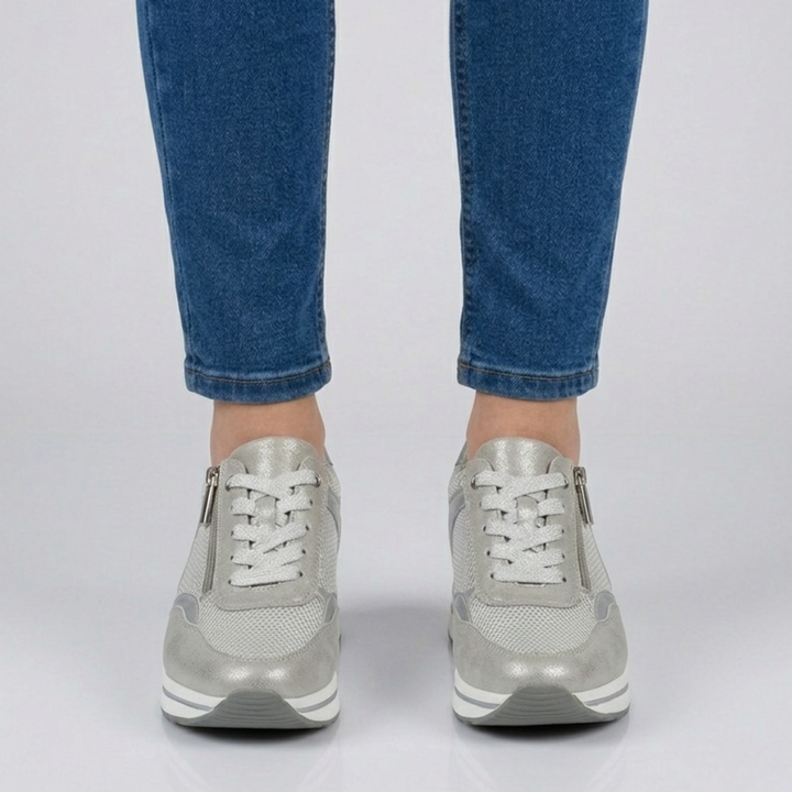 Lori - Chaussure confortable Femme avec compensée