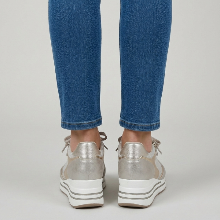 Lori - Chaussure confortable Femme avec compensée