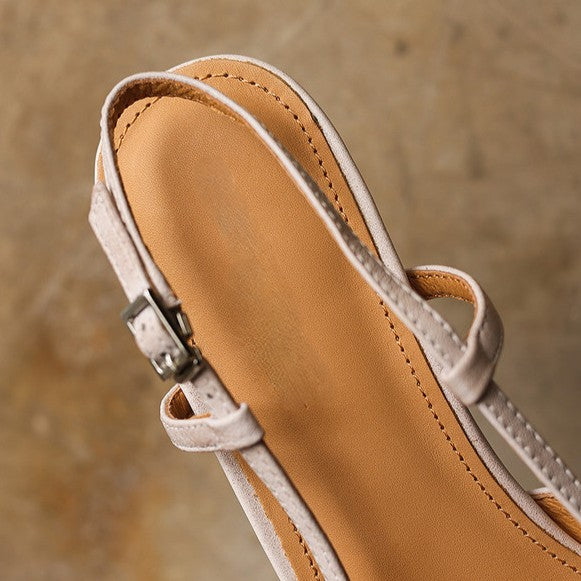 Serelle | Talons Slingback en Cuir