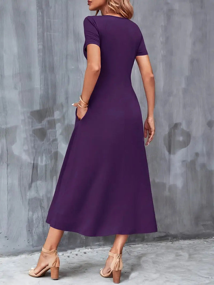 Viola™ — Élégante Robe Longue et Fluide