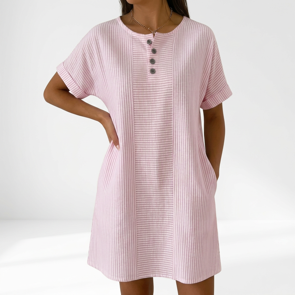 Auréssia™ — Robe Chemise Légère pour un Confort Quotidien