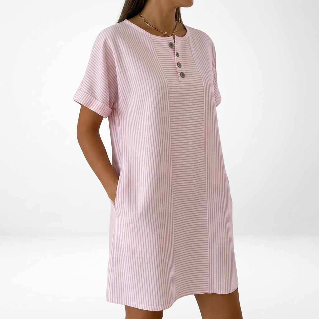 Auréssia™ — Robe Chemise Légère pour un Confort Quotidien