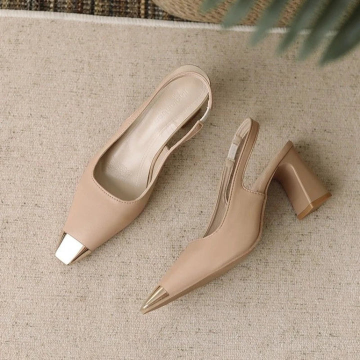 Layla | Talons Slingback à Bout Pointu