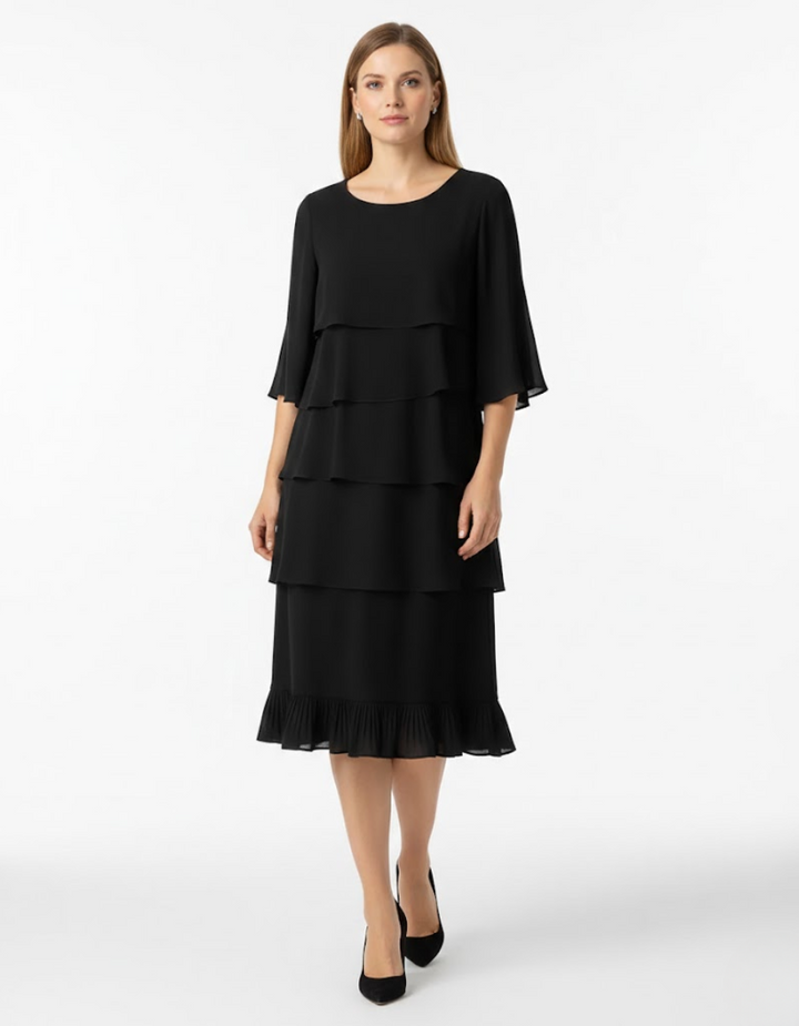 Marguerite™ — Élégante robe midi féminine et confortable