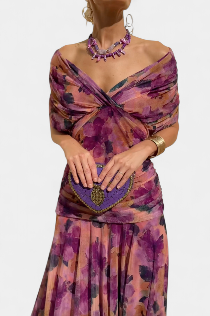 Alizée™ — Robe Fleurie à Légèreté Éthérée