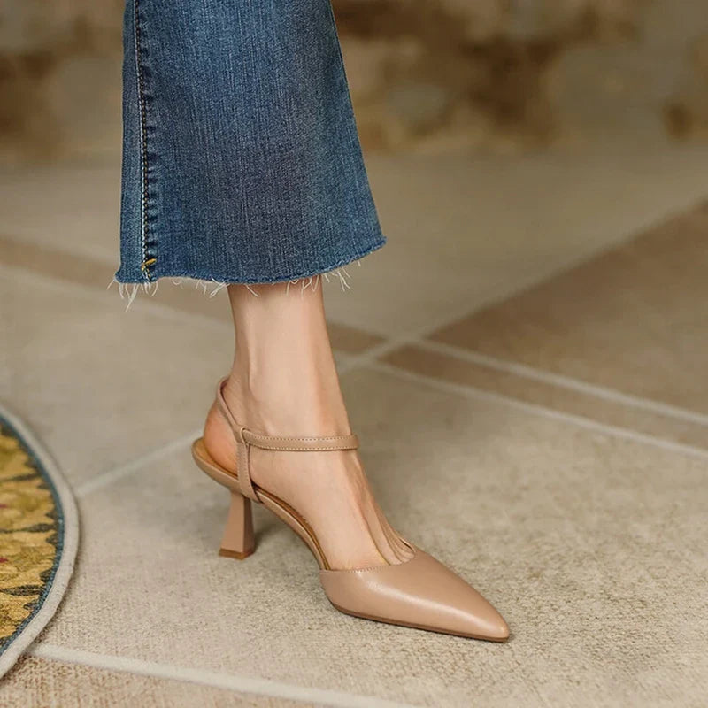 Zoe | Talons de Robe à Bride Cheville