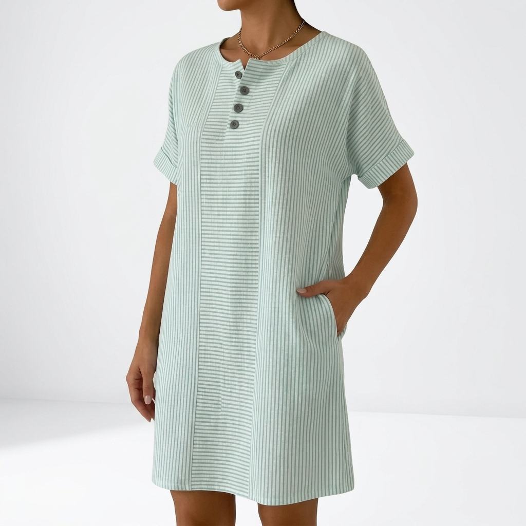Auréssia™ — Robe Chemise Légère pour un Confort Quotidien