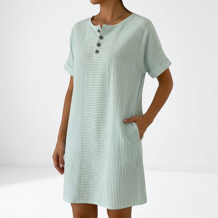 Auréssia™ — Robe Chemise Légère pour un Confort Quotidien
