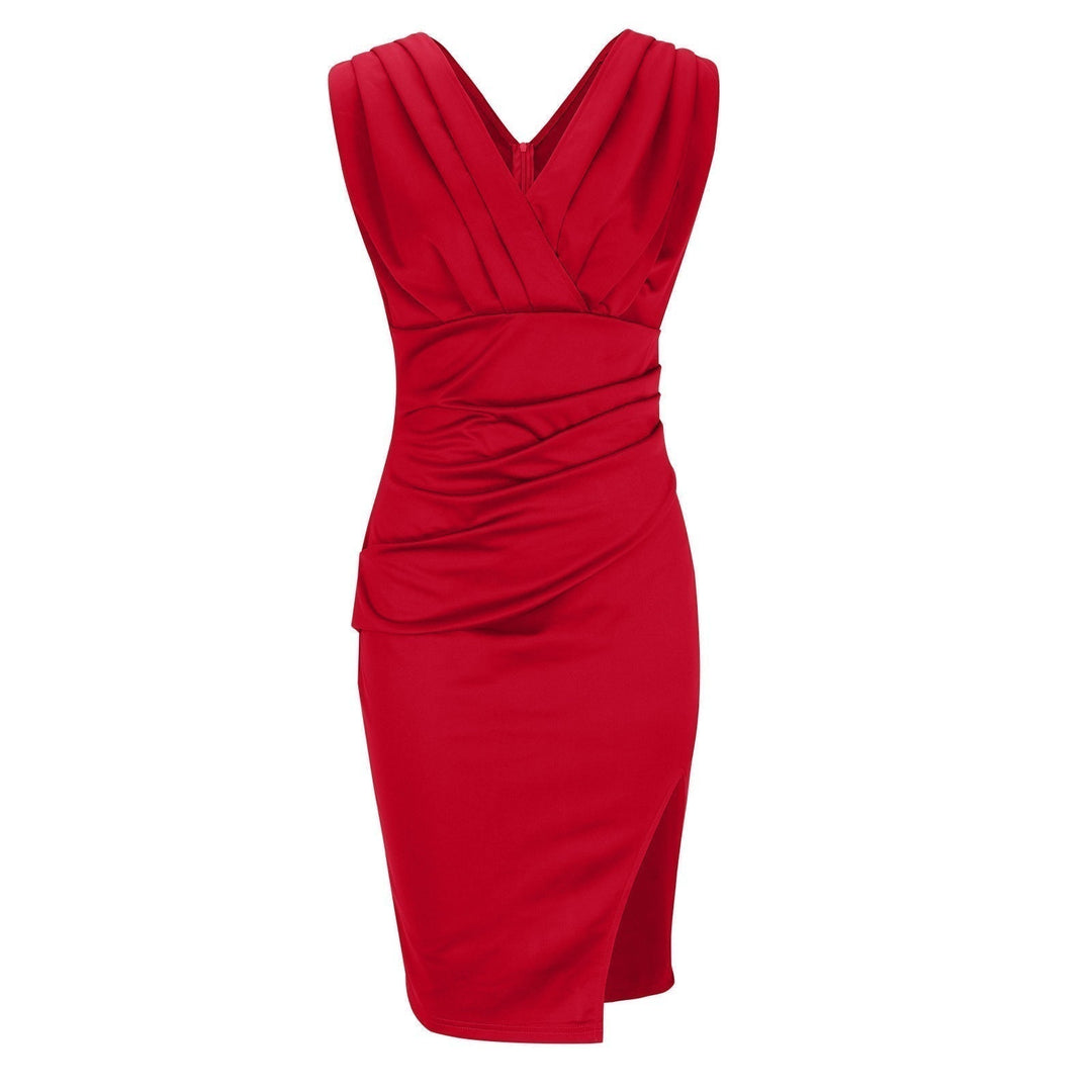 Adrienne™ — Robe Drapée Élégante à Silhouette Sculptante