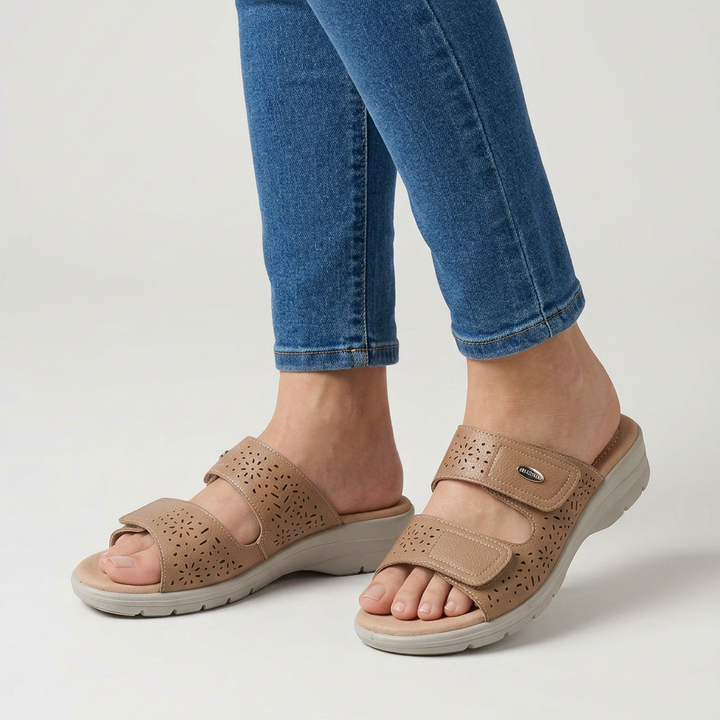 Licia - Ciabatta confortable femme