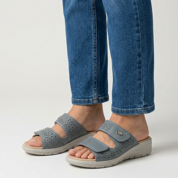Licia - Ciabatta confortable femme