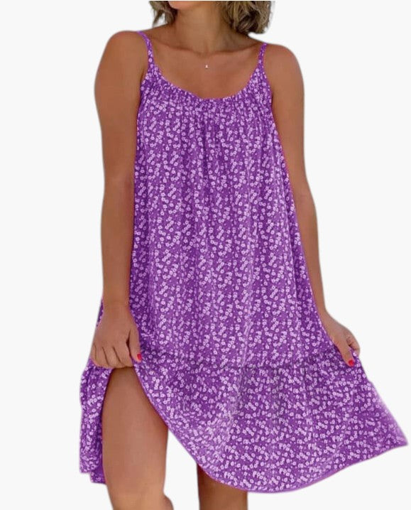 Robe légère Rosalie™ à motif délicat pour un été en toute simplicité