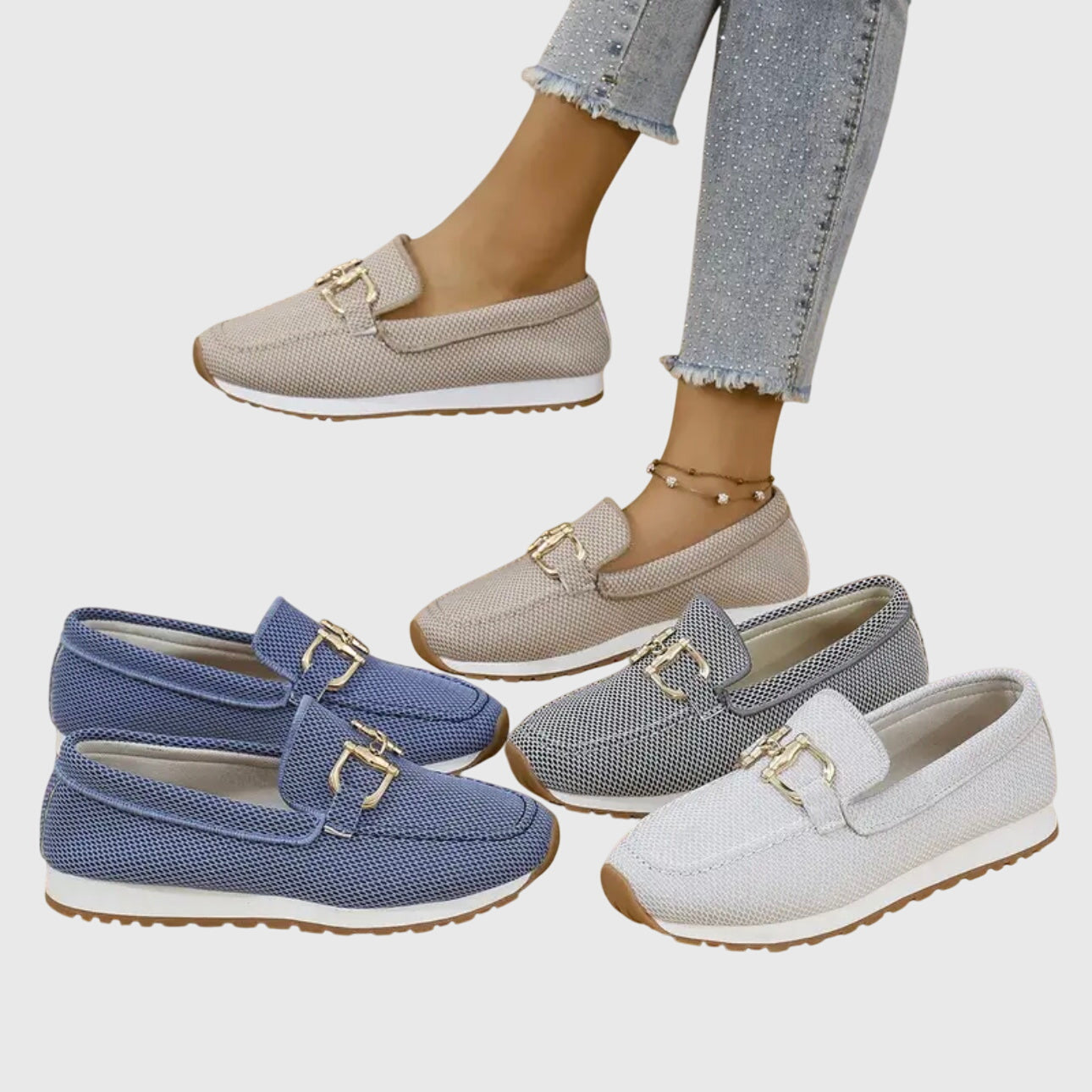 Lili - Baskets Mocassins Orthopédiques