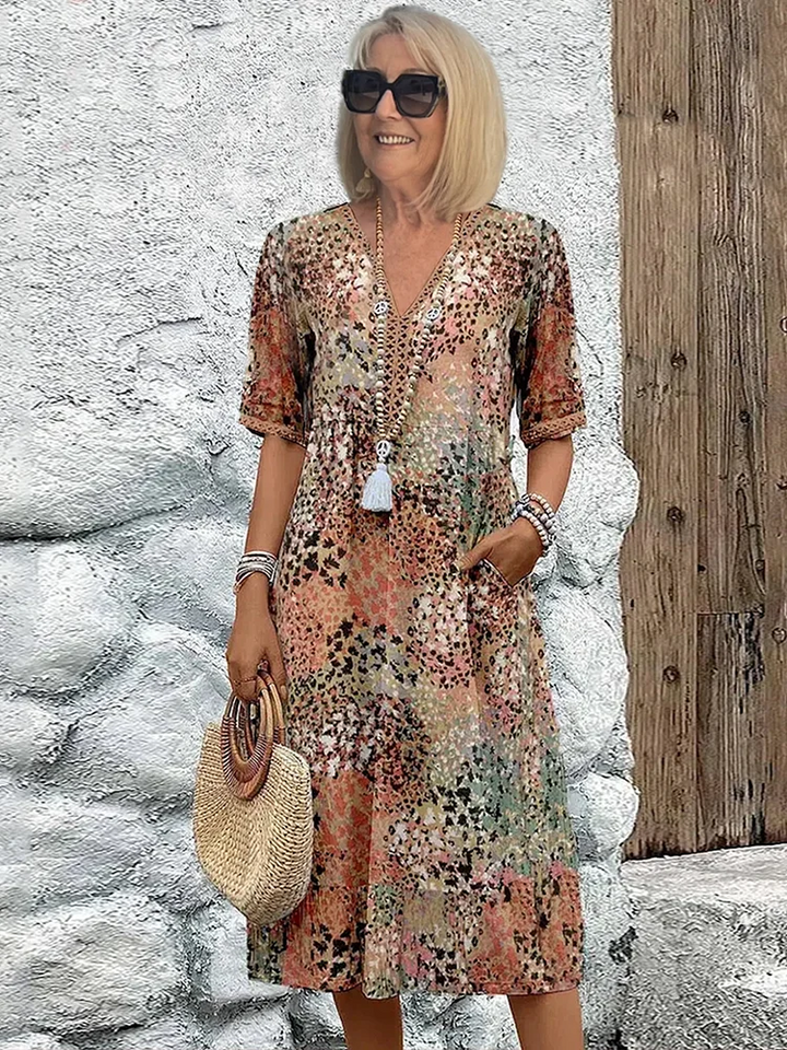 Coraline - Élégance et Modern Robe Midi