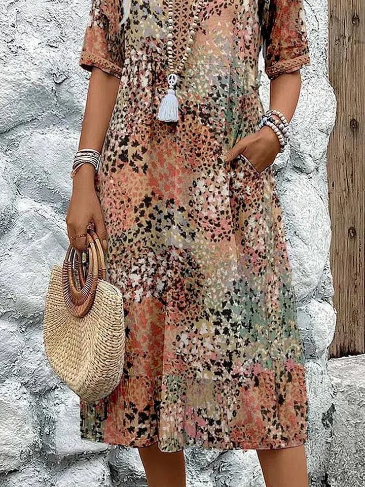 Coraline - Élégance et Modern Robe Midi
